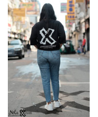 LEAD THE CHANGE BAGGY FIT BLACK UNISEX T SHIRT