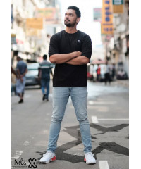 LEAD THE CHANGE BOX FIT BLACK UNISEX T SHIRT