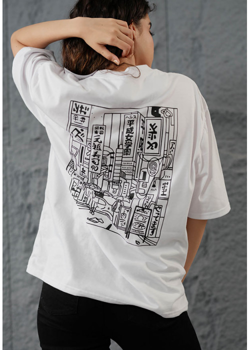 NOIR TOKYO PRINTED TEE