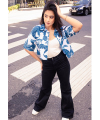 ARLA PRINTED CROP TOP