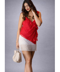 ERLA RED STRAP TOP 