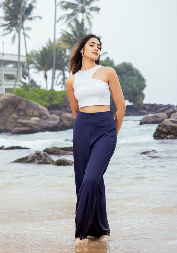 MIRA BLUE  WIDE LEG PANT Nilsonline