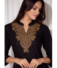 EVIE KURTHA BLACK TOP
