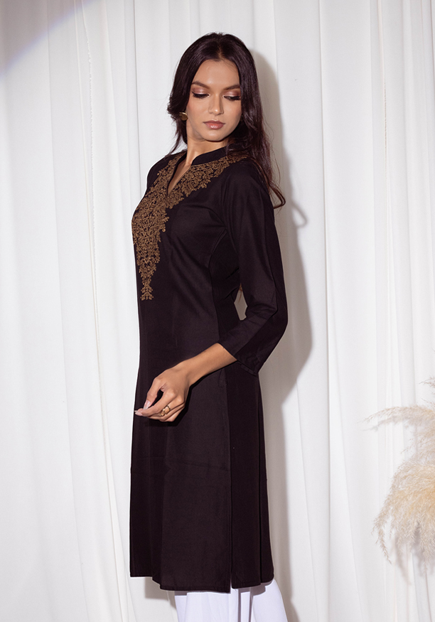 EVIE KURTHA BLACK TOP