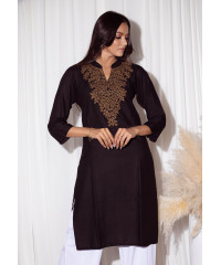 EVIE KURTHA BLACK TOP