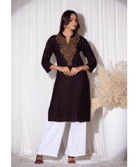 EVIE KURTHA BLACK TOP