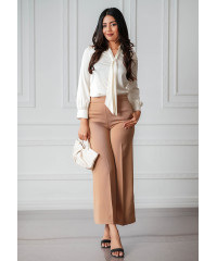 RUTH BEIGE STRAIGHT LEG PANT