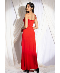 JESSICA FRONT SLIT DRESS