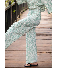 ZAREL LIGHT GREEN OFFICE PANT 