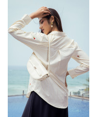 ZERAH EMB YELLOW BLOUSE