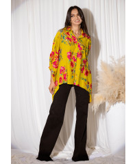 SHIFRA BAGGY YELLOW SHIRT