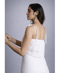 CELINDA WHITE SHORT SKIRT