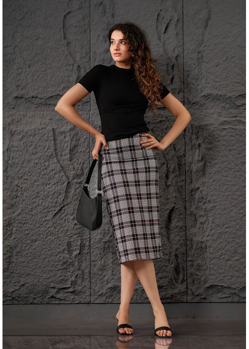 ANIKA TIGHT MIDI SKIRT