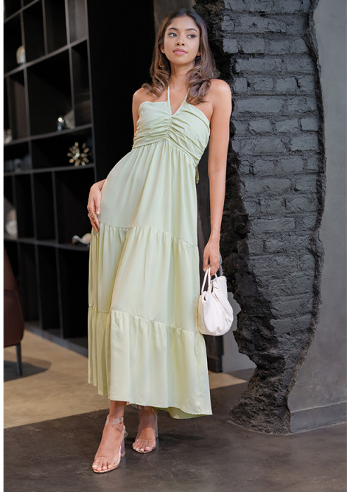 LUDIA GREEN DRESS