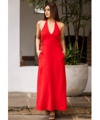 ALICE RED MAXI DRESS