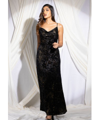 BLACK RAVEN GLITTER DRESS
