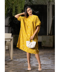 SHYN FLARE GREEN DRESS