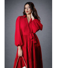 CEFALO CHIC RED DRESS