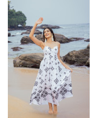 SARENDA WHITE DRESS