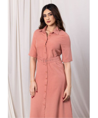 FLORA FLORAL PINK DRESS