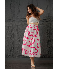 EMRI PRINTED  SKIRT 