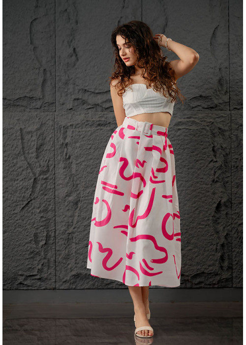 EMRI PRINTED SKIRT 
