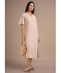 ARLINDA BEIGE DRESS