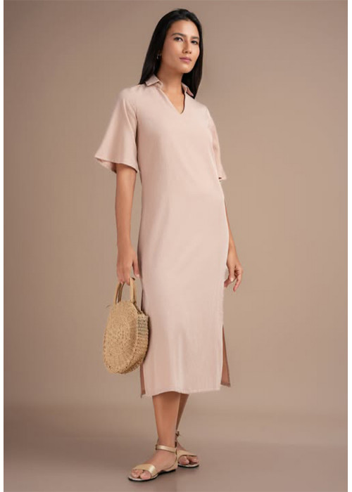 ARLINDA BEIGE DRESS