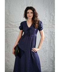 CALLY SHORT SLEEVE MIDI DRESS