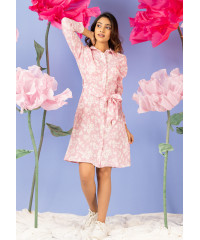 PINK FLORAL DRESS