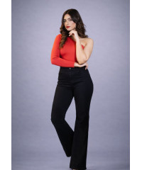 SALMA ONE SHOULDER RED TOP