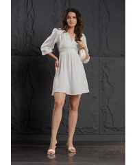 VONDA OFF WHITE DRESS