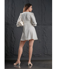 VONDA OFF WHITE DRESS