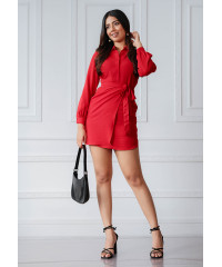 ANDRIA RED SHORT DRESS