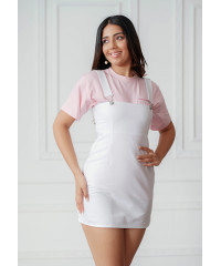 LARA MUTE STRUCTURED SHORT DRESS