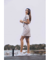 LYRA SIDE TIE  UP DRESS