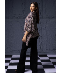 JASMINE NAVY BLUE BLOUSE