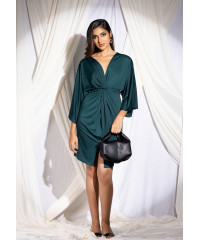 ROZELLE GREEN SHORT DRESS