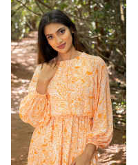 SHAYLA PRINTED SHORT DRESS