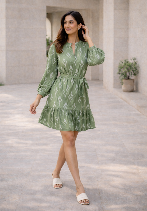 LEA GREEN DRESS