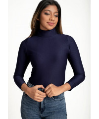 NOVA TURTLE NECK NAVY T SHIRT