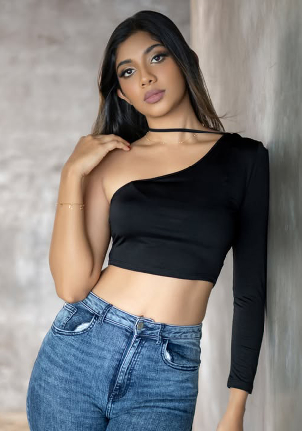 HAZEL NECK STRAP TOP