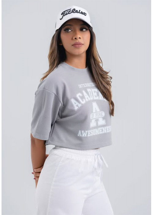 AWESOMNESS ASH BAGGY T SHIRT