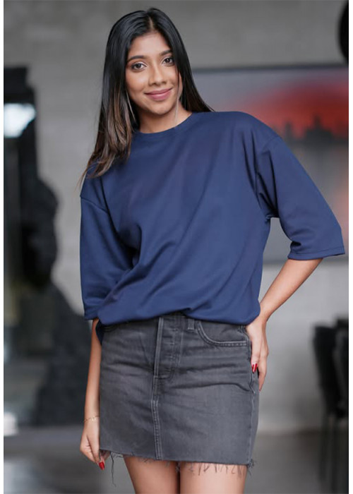 SADIE BLUE BAGGY T SHIRT