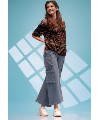 ELIO CARGO DENIM PANT