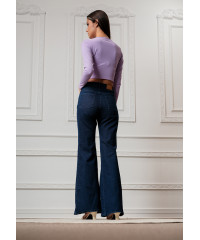 TORI PURPLE CROP TOP