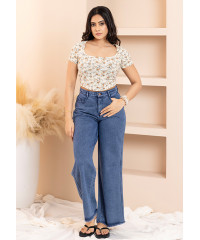 KEA PRINTED CROP TOP