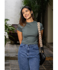 CLAUDIA CROP T SHIRT