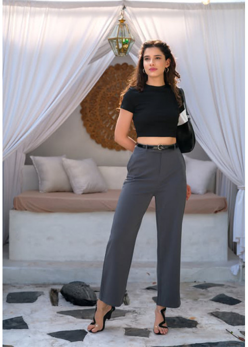 ANA HIGH WAIST ASH PANT