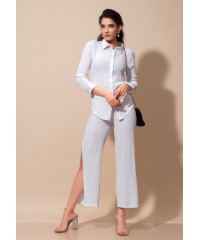 MIRA WHITE BAGGY PANT